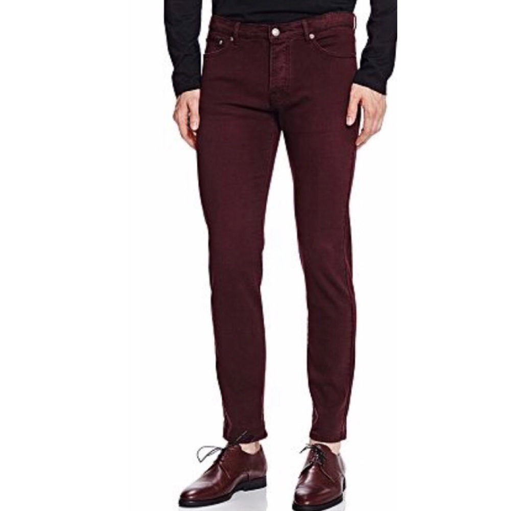 THE KOOPLES Men’s Burgundy Pants